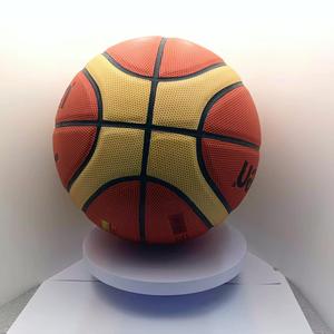 Ballon de <span class=keywords><strong>Basket</strong></span> de Style Molten Homologué FIBA pour l'Entraînement Hommes Femmes, Logo Personnalisé en PU, Tailles 5/6/7, pour l'Extérieur et l'Intérieur, Idéal pour les Équipes - Product Image 2