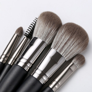 5pcs Face Makeup <b>Brush</b> Set Custom Logo Wooden Handle Synthetic Hair Professional Women Beauty Tools Shaving Cosmetic <b>Brushes</b> - Product Image 4