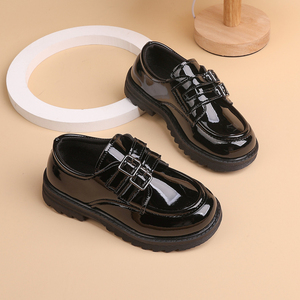<span class=keywords><strong>Zapatos</strong></span> Escolares <span class=keywords><strong>de</strong></span> Cuero Sintético <span class=keywords><strong>para</strong></span> Niños y <span class=keywords><strong>Adolescentes</strong></span>, Antideslizantes, con Doble Banda, Ligeros, Uniformes y Formales, al por Mayor - Product Image 1