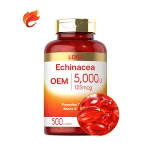 Joint Pain Care Echinacea Golden Seal Root Hard Softgels Soft Gels Capsules Oem 500Mg Private Label