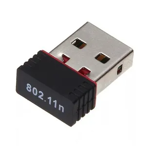 Adaptor USB Mini 150Mbps Kartu Jaringan Nirkabel Portabel Penerima Wifi Usb WiFi 802.11G/N Usb Wifi Adaptor Jaringan Lan Nirkabel