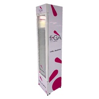 Réfrigérateur à boissons à température unique à refroidissement direct par compresseur Réfrigérateur à congélateur à boissons à porte en verre