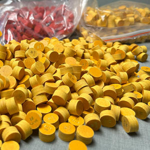 Embouts de queue de billard en cuir de porc véritable 8 plis pour des processus de fabrication de queues intégrés, améliorant l'<span class=keywords><strong>action</strong></span> de la queue et un jeu plus rapide - Product Image 4