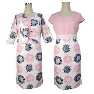 Traje de Vestir Casual de Primavera para Mujer Sunday Best Africa, Elegante y Formal para Iglesia - Product Image 1