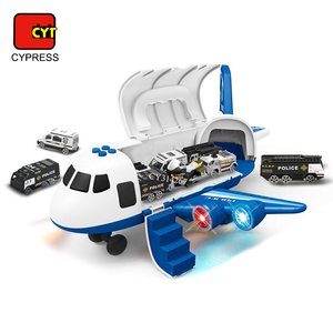 Wholesales 1:64 Diecast <strong>Toy</strong> Model <strong>Airplane</strong> With <strong>Transformation</strong>/Storage Alloy Car Model/Light and Music/Spray