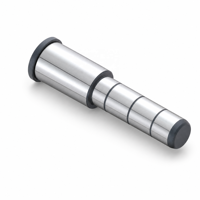 Pilier de guidage HASCO compatible marque SJHY Z03 avec rainure d'huile et goupille de guidage à deux étages pour moule de précision optimisé pour cycles élevés