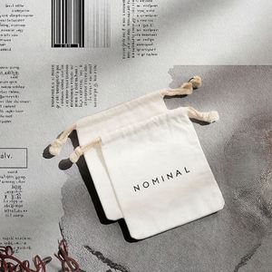 Dust-<b>Proof</b> Security Custom Printed Cotton Drawstring Storage Bag for Jewelry and Necklaces - Product Image 3