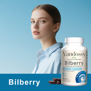 Suplemen antioksidan alami kapsul ekstrak <span class=keywords><strong>Bilberry</strong></span> & Blueberry organik dipanen untuk dewasa dukungan saraf kognitif - Product Image 4