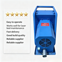 Machine industrielle portable de décapage de scories à air chaud pour le nettoyage des grilles de tables de découpe laser