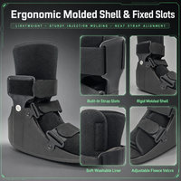 Déambulateur court universel OEM ODM F4102 pour pieds gauche et droit avec semelle TPR amortissante pour la stabilité et le soutien post-fracture