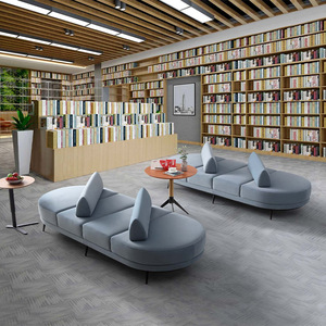 Sofá de doble cara estilo nórdico Prosperous Seat XY-SF2430 para bibliotecas, oficinas y salas de espera - Product Image 1