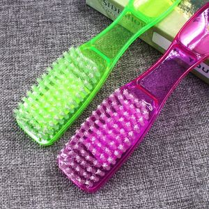 19*4cm Household Cleaning <b>Brush</b> Transparent Colorful Plastic Shoe Laundry <b>Scrub</b> <b>Brush</b> - Product Image 4
