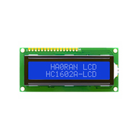 Layar LCD Karakter COB STN 16x2 Biru 5V dengan Lampu Latar LED, Layar 2.7 inci, Kontroler ST7066U, Modul LCD 1602 untuk Industri