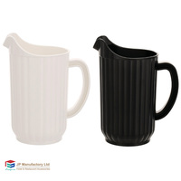 Pichet en plastique de couleur personnalisée incassable en PC pour bière, whisky, jus, eau avec tasses