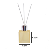 Offre Spéciale : Diffuseur de Luxe à Bâtonnets, Longue Durée, DIY, en Verre, pour Huiles Essentielles, Parfum d'Ambiance Écologique, Sans Alcool, Coffret Cadeau Maison