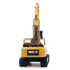 SJY-1910-2 Modèle de camion excavateur en métal à l'échelle 1/40, véhicules de construction moulés sous pression, jouets pour garçons - Product Image 2