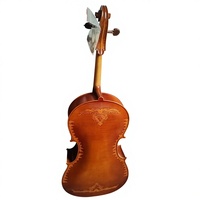 Professional 4/4 Handmade Cello with Ebony European Spruce and Maple Good Grain and Workmanship Made in China
