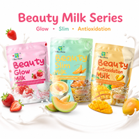 Boisson au collagène Beauty Milk pour l'éclat de la peau, poudre bien-être quotidienne, formule premium, marque privée, fabricant OEM ODM, fournisseur en gros