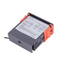 Controlador de temperatura Digital, termostato termorregulador, incubadora LED 10A, STC-1000 de refrigeración por calefacción STC 1000 12V 24V 220V