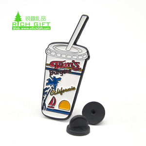 Papier et usine de boisson <span class=keywords><strong>parent</strong></span> chatte parler fantôme émail affirmations fil espace épinglettes pour les hommes de costume insigne d'école designer - Product Image 3