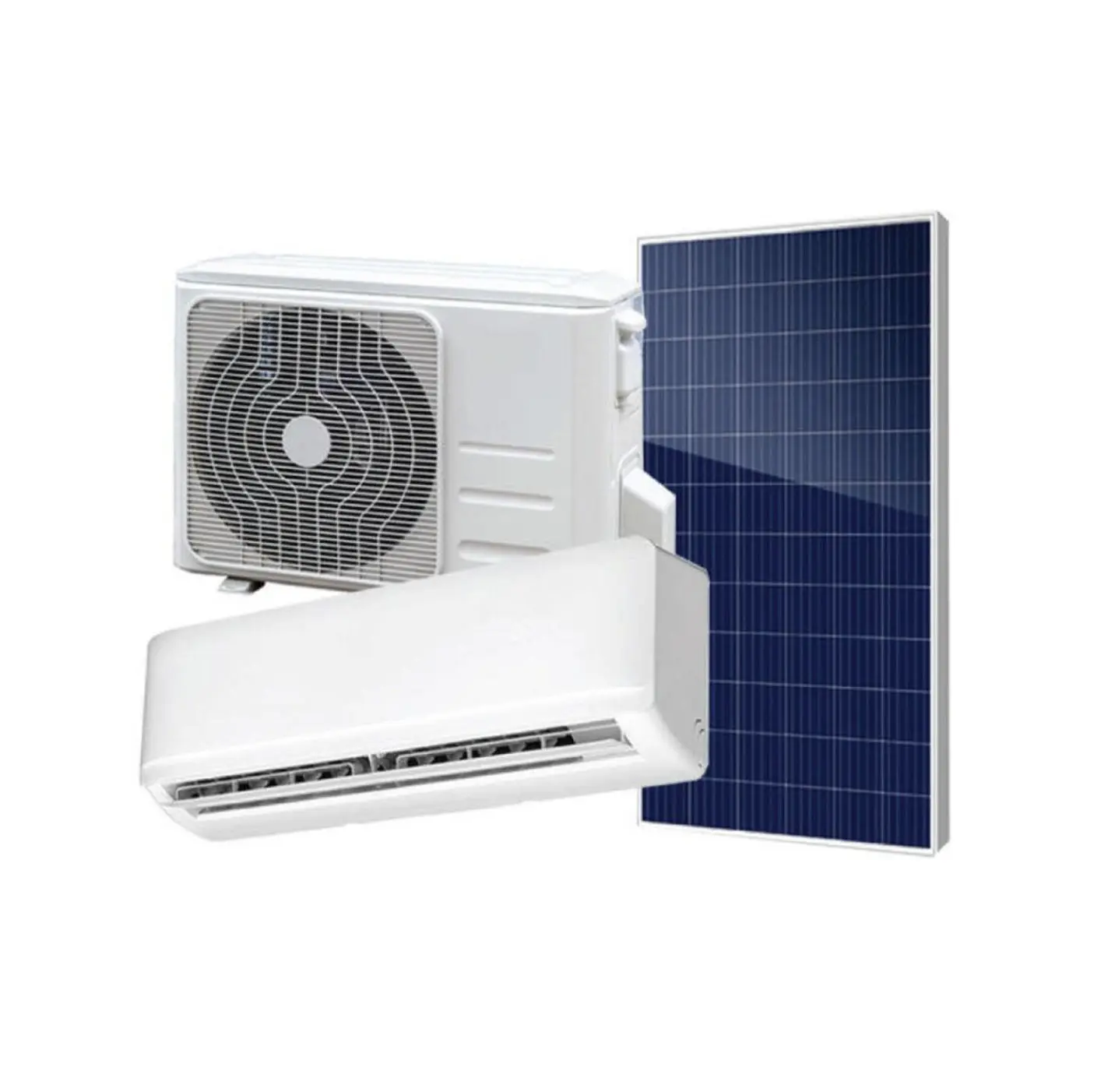 Maxbo solar china solar hybrid ac 12000btu 5 years warranty AC DC Split Conditioning Solar Air Conditioner