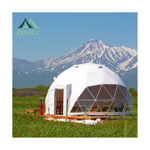 כיפה geodesic הגלילה הכיפה הבית עבור מכירות בית קמפינג domo בית עם גג בידוד-מאוורר סולארי - Product Image 5