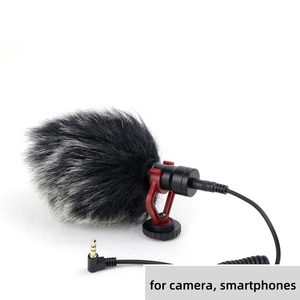 Microfono Video Universale con Supporto Antiurto Rycote Lyre per Smartphone <span class=keywords><strong>Canon</strong></span> Nikon Sony - Microfono Perfetto per Fotocamera, Microfono Shotgun - Product Image 2