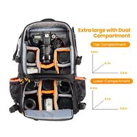 Benutzer definierte große Kamera tasche Rucksack mit Laptop fach Stativ halter Wasserdichte Outdoor-Fotografie Kamera tasche Rucksack