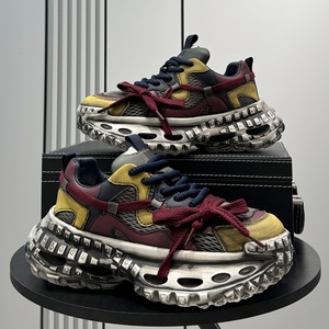 Zapatos Deportivos Casuales para Hombre de Alta Calidad, Otoño 2025, Malla Transpirable, Suela Gruesa, Estilo Retro - Product Image 2