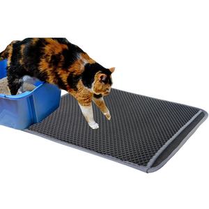 Yumuşak Kitty Paws kedi kumu matı kedi yoldaşları için çöp izleme temel aksesuar ortadan kaldırır - Product Image 1