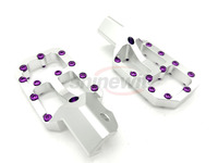 Repose-pieds pour Surron Ultra Bee & LBX Wide, pédales antidérapantes, repose-pieds remplaçables pour Surron Lbx, pédales chromées