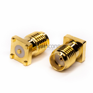 Conector SMT hembra SMA PCB recto chapado en oro Cooper para comunicaciones de datos - Product Image 5