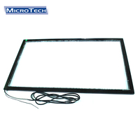 Venta directa de fábrica USB/RS232 interfaz 20 puntos 23,6 pulgadas infrarrojos IR Multi pantalla táctil
