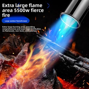 Nouveau Lance-Flammes Portable à Haute Température et Haute Pression pour Barbecue Extérieur, Modèle pour Bouteille <span class=keywords><strong>de</strong></span> <span class=keywords><strong>Gaz</strong></span> Propane - Product Image 3