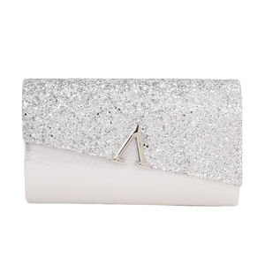 Wholesale Envelope Shape Fashion Evening <b>Clutch</b> Crossbody Bag for <b>Wedding</b> Bridesmaid Party Shiny Rhinestone Decoration Durable - Product Image 1