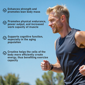 Créatine en poudre ODM de grande qualité avec de l'arginine HCL, améliore la force, favorise la masse musculaire maigre et la fonction cérébrale - Product Image 5