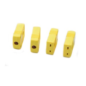 Conector Circular de Termopar al Vacío KF25, Sensor Tipo Cuchilla de 4 Pines, Enchufe de Aviación 125 ℃   Resistencia a Altas Temperaturas - Product Image 4