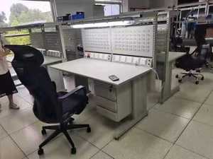 Banco <span class=keywords><strong>de</strong></span> trabajo <span class=keywords><strong>de</strong></span> técnico <span class=keywords><strong>de</strong></span> muebles <span class=keywords><strong>de</strong></span> Laboratorio Eléctrico <span class=keywords><strong>de</strong></span> alta resistencia banco <span class=keywords><strong>de</strong></span> mesa <span class=keywords><strong>de</strong></span> trabajo ESD para reparación <span class=keywords><strong>de</strong></span> teléfonos - Product Image 4