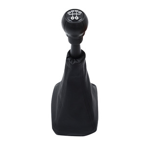Car Gear <b>Shift</b> <b>Knob</b> 5-Speed Leather Ergonomic Opel Vauxhall Europe Car Fitment - Product Image 1