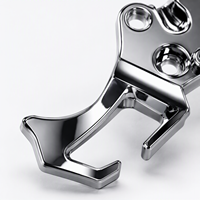 Pièces en chrome miroir imprimées en 3D sur mesure, service d'électroplaqué de qualité supérieure, prototype en résine haute précision, OEM ODM