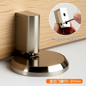 Nuevo Tope Magnético para Puerta de Baño, Resistente al Viento e Impactos, Diseño de Montaje en Suelo, Imán Potente, Invisible - Product Image 3