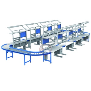 Detall Esnek Endüstriyel Yerçekimi Bilyalı Rulmanlı Hat Makaraları Konveyör Hattı - Product Image 3