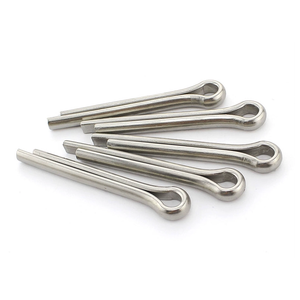 สลักล็อคแบบแหวนยืดหยุ่น สแตนเลส SS SUS A2-70 ขนาด M1 M1.5 M2 M2.5 M3 M4 มาตรฐาน <span class=keywords><strong>ISO1234</strong></span> DIN94 สำหรับยานยนต์ - Product Image 4