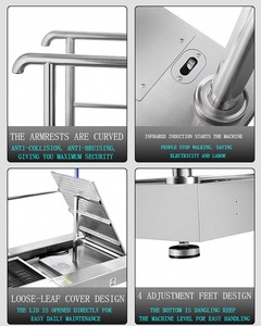 खाद्य स्टोर स्वच्छता स्टेशन के लिए उच्च गुणवत्ता पूरी तरह से स्वचालित कीटाणुशोधन उपकरण - Product Image 3