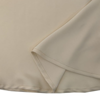 Jupe mi-longue en satin pour femme, coupe trapèze, haute glisse, formelle, OEM, fabrication en Chine, vente en gros, fabricant, mode 2025, semi-formelle