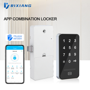 Khóa Tủ Smart BLE APP Khóa Tủ Kim Loại Hợp Kim Kẽm Khóa Kỹ Thuật Số Khóa Cáp Kết Hợp Túi Vân Tay & Khóa Thẻ - Product Image 4