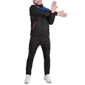 Street Wear Fleece para hombre de talla grande personalizado 2 piezas de poliéster/algodón conjunto de chándal deportivo para adultos gimnasio de secado rápido - Product Image 3