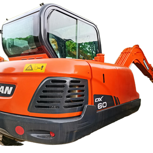Excavatrice sur chenilles d'occasion haute performance Doosan DX60-9C de 6 tonnes, fabriquée en Corée du Sud - Product Image 1