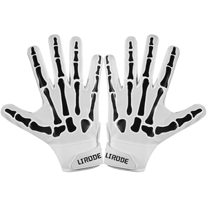 Gants de football <span class=keywords><strong>NFL</strong></span> pour jeunes de qualité supérieure, design articulé, en silicone léger, excellents pour les jeux, parfaits pour la pluie - Product Image 5