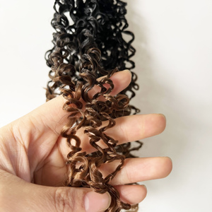 Cheveux à tresser au crochet Yanky Twist de 12 pouces |   Fibre haute température, douce, légère, torsadée à ressort - Product Image 3